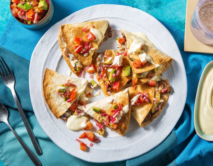 Hello Quesadillas! Gebackene Käse-Tortillas