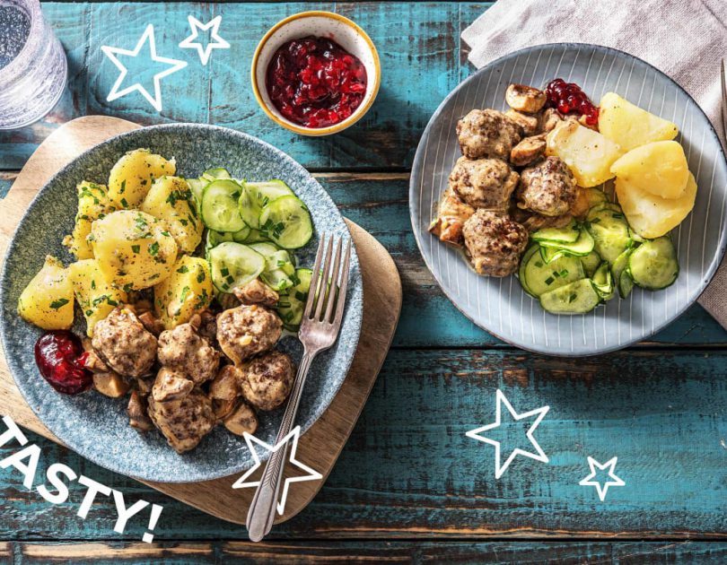 Köttbullar! Schwedische Hackbällchen