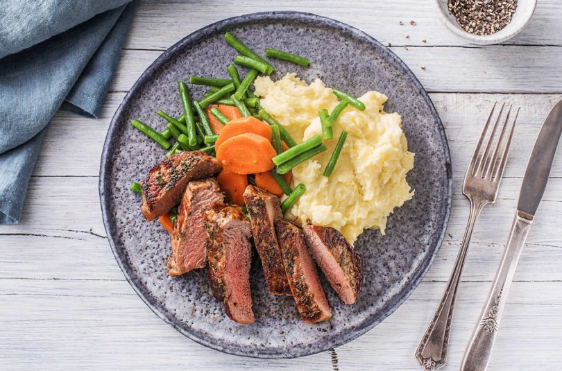 Saftiges Hüftsteak vom Rind