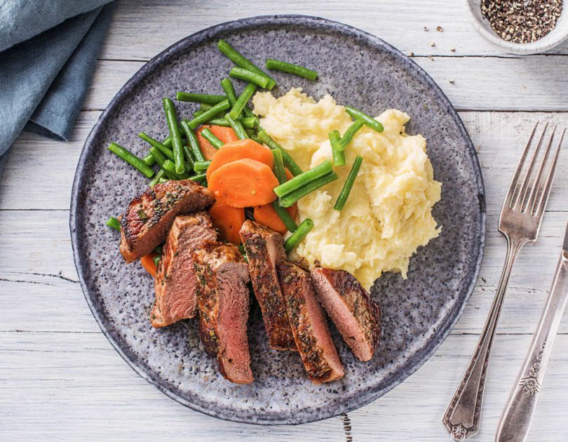 Saftiges Hüftsteak vom Rind