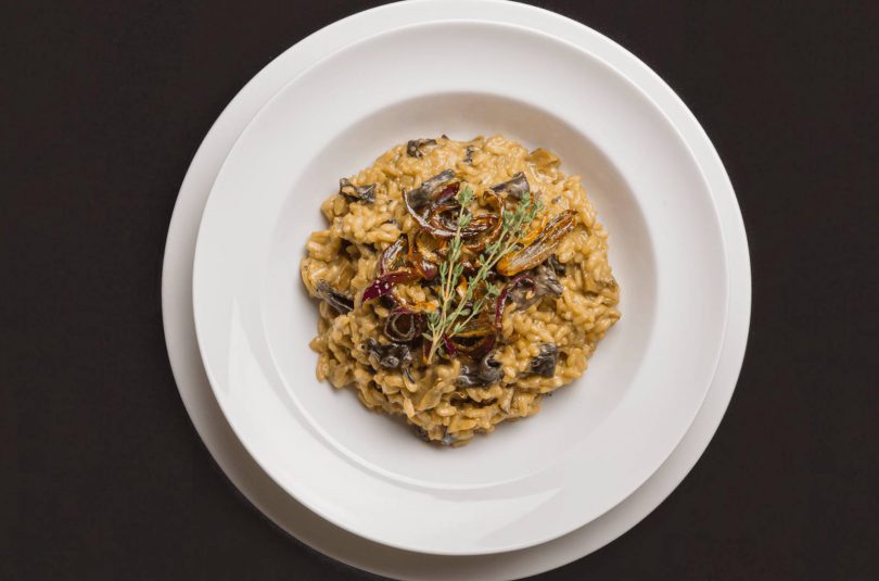 Waldpilzrisotto