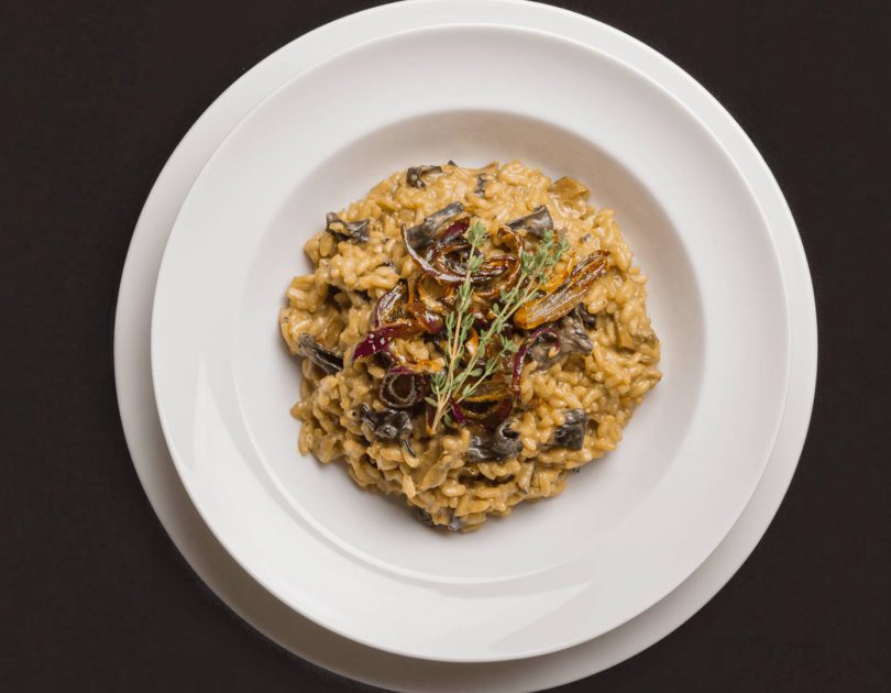 Waldpilzrisotto