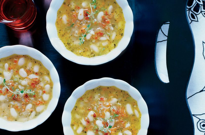 Greek White Bean Soup