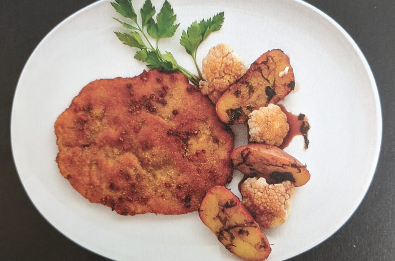 Schnitzel mit orientalischen Zitronenkartoffeln