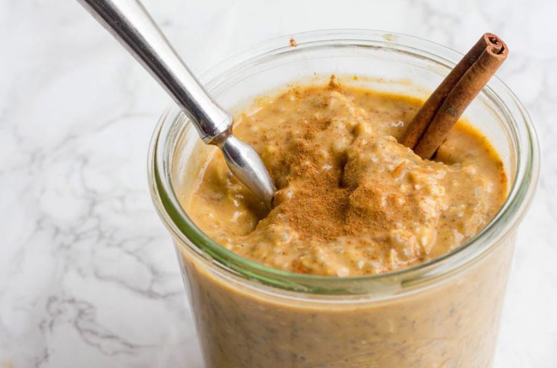 Pumpkin Spice Overnight Oats