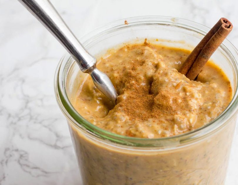 Pumpkin Spice Overnight Oats