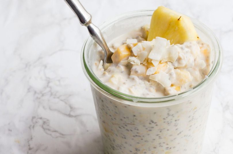 Tropical Fruit Overnight Oats