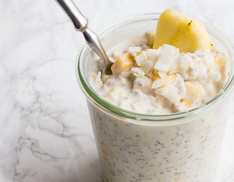 Tropical Fruit Overnight Oats