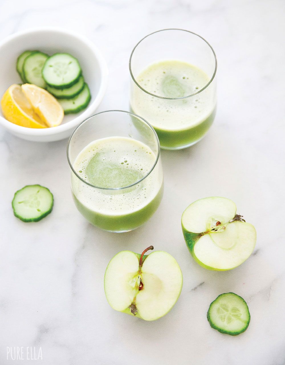 Apple-mint-cucumber-juice Apple, Mint, Spinach, Lime and Cucumber Juice
