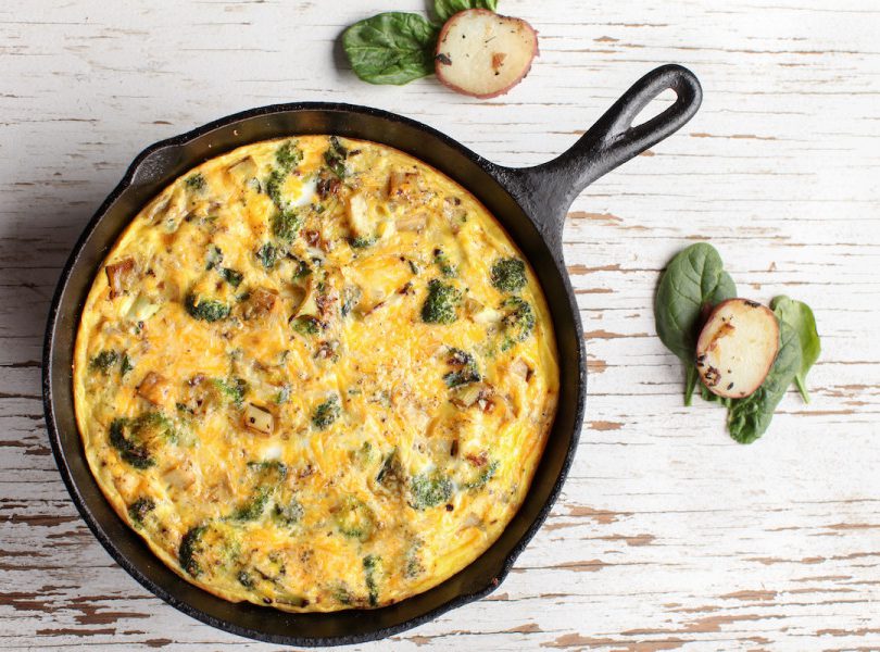 Rainbow Vegetable Frittata