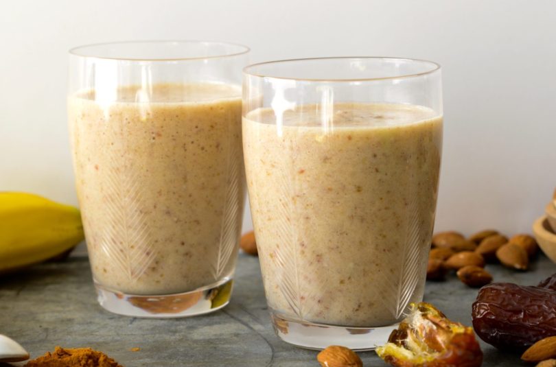 Banana and Date Breakfast Shake