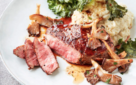 Fillet Steak with Butter Bean and Fennel Puree Fillet Steak with Butter Bean and Fennel Purée