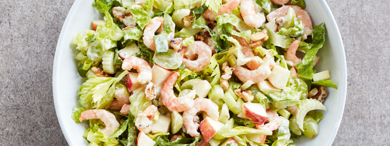 Prawn Waldorf Salad