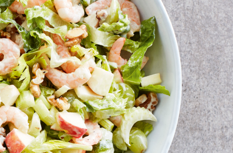 Prawn Waldorf Salad