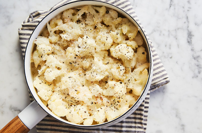 Cacio e Pepe Cauliflower