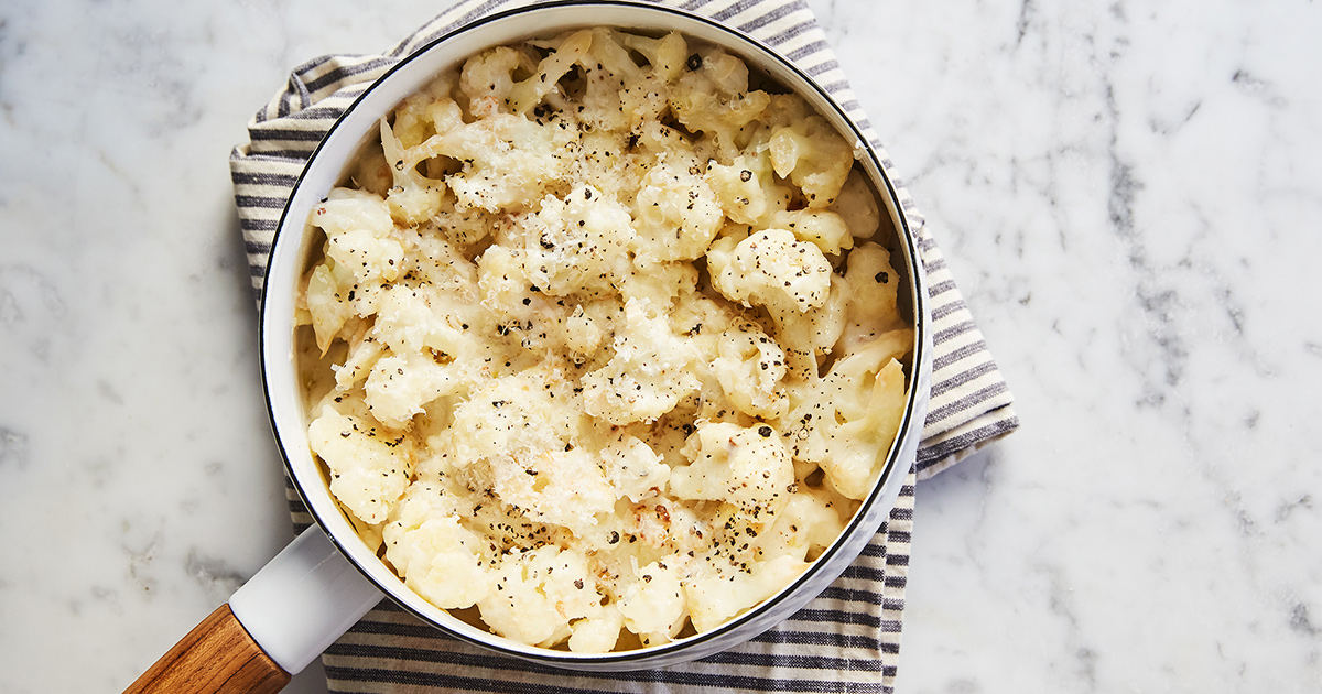 cacio-e-pepe-cauliflower Cacio e Pepe Cauliflower