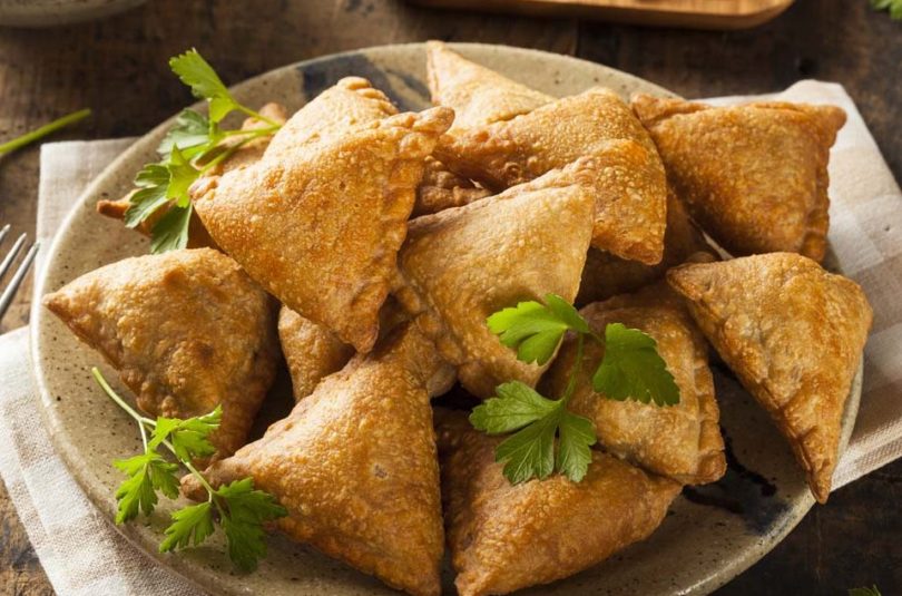 healthy-samosas Healthy Vegetable Samosas