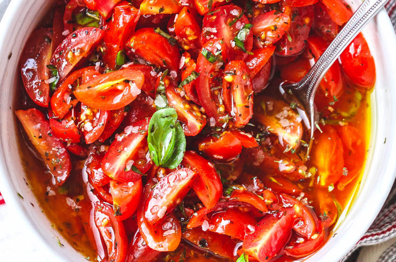 Marinated Tomato Salad