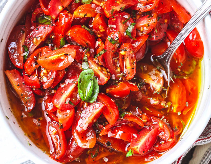 Marinated Tomato Salad