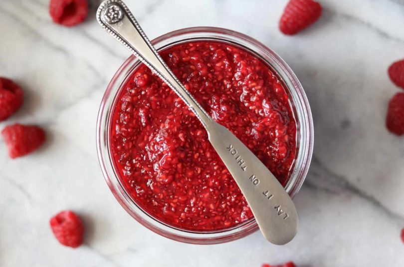 Raspberry Chia Seed Jam