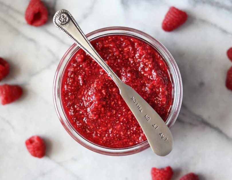 Raspberry Chia Seed Jam