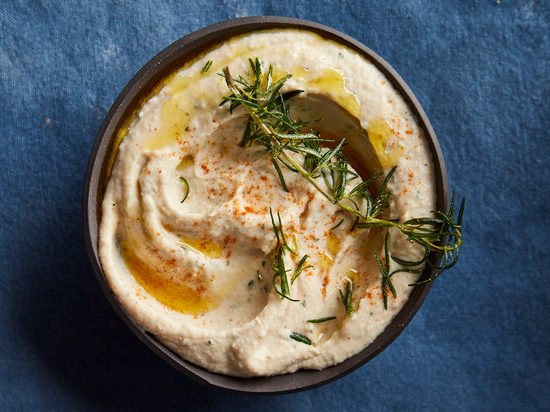 Smoky Flageolet Bean Hummus
