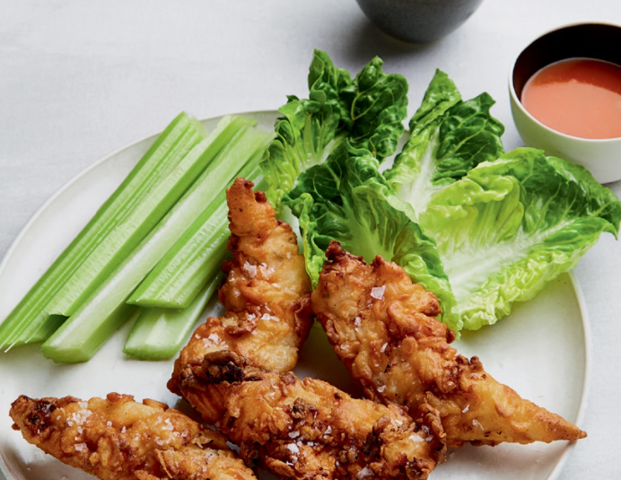 Buffalo Chicken and Blue Cheese Dressing