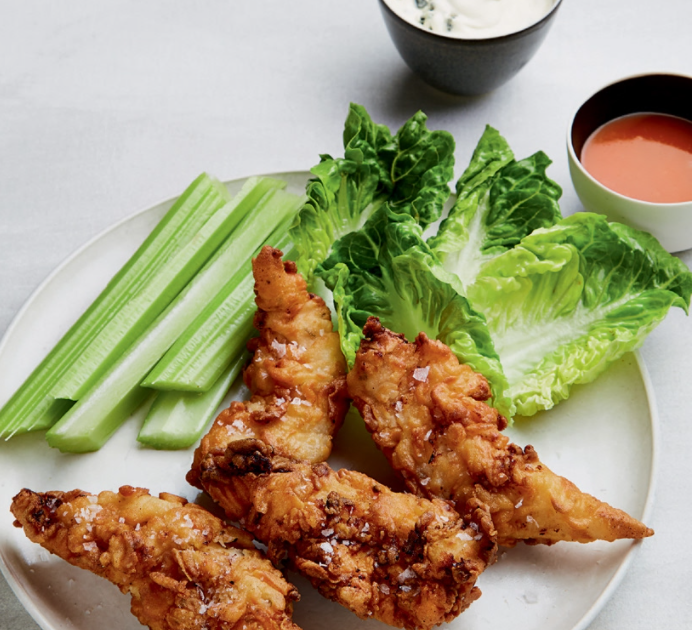 Buffalo Chicken and Blue Cheese Dressing