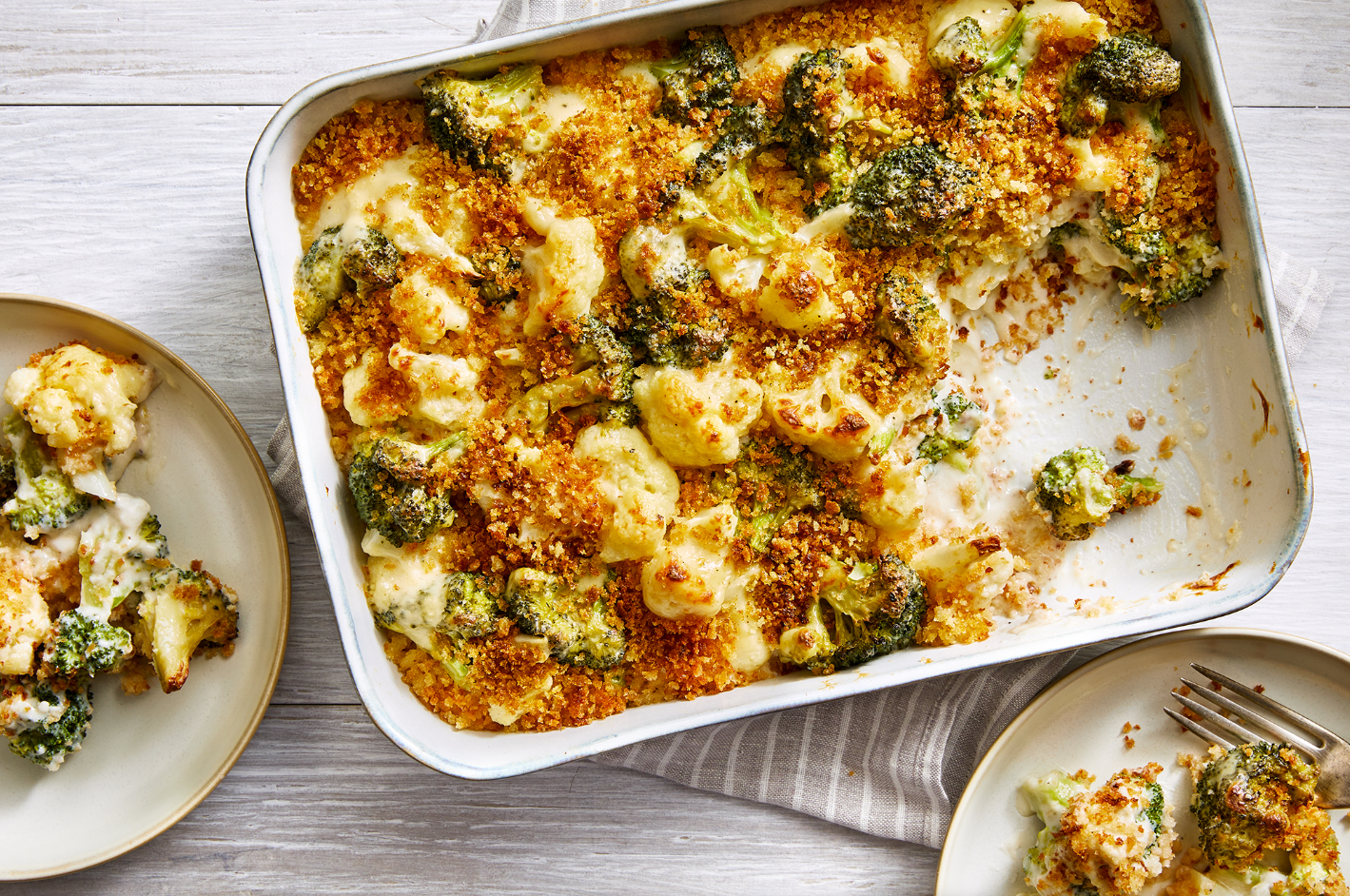 broccoliandcauliflowerCasserole Broccoli & Cauliflower Casserole