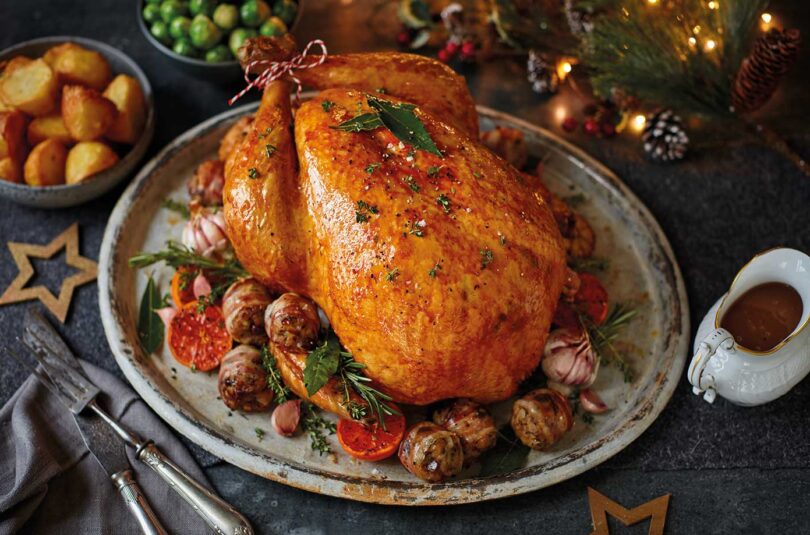 Turkey Stuffed with Chestnuts