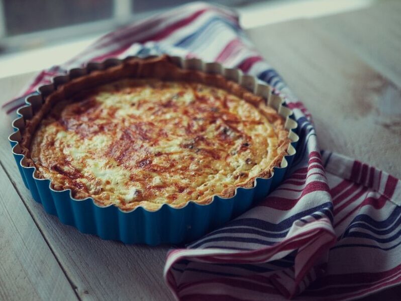 quiche02 Leek and Pancetta Quiche