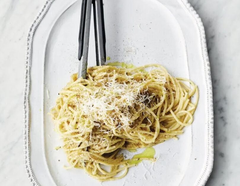 Sweet Leek Carbonara