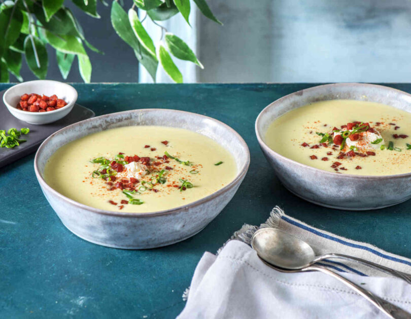 Gelbe Paprika-Mais-Suppe