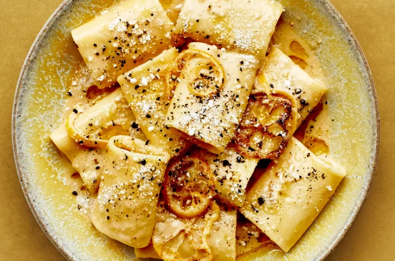 Lemon Pasta With Brown Butter