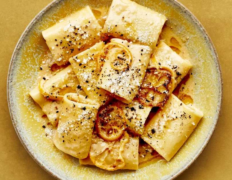 Lemon Pasta With Brown Butter