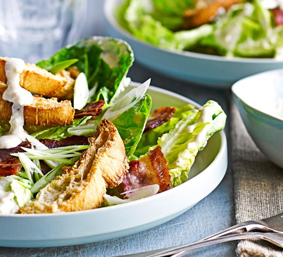 Caesar Salad mit Bacon