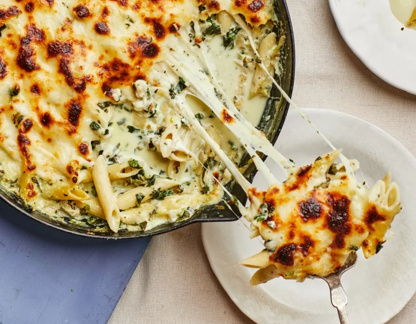 Spinach-Artichoke-Dip Pasta