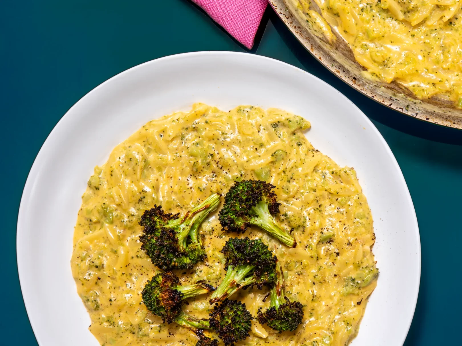 broccoli_orzo Broccoli Cheddar Orzotto