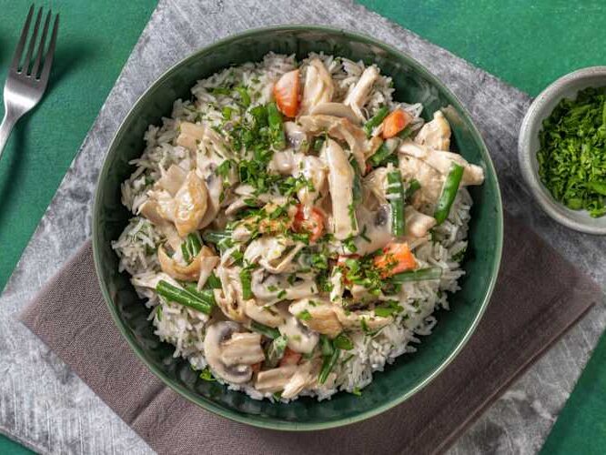 Pulled Chicken Frikassee