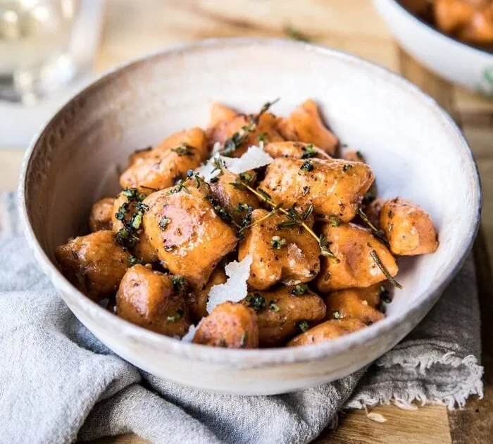 Sweet potato Gnocchi with sage butter
