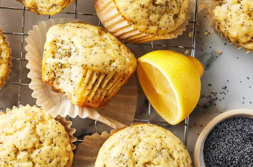 lemon-poppyseed-muffins Lemon–Poppy Seed Muffins