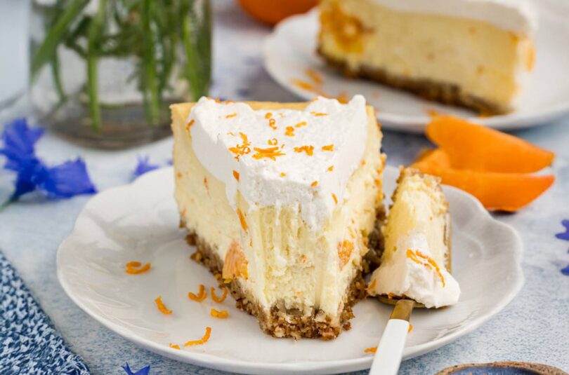 QUARKKUCHEN MIT MANDARINEN