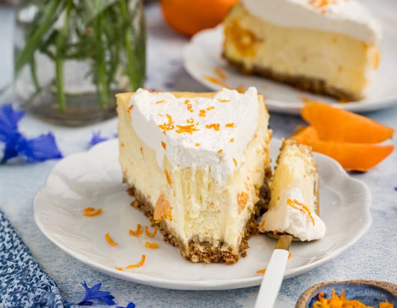 QUARKKUCHEN MIT MANDARINEN