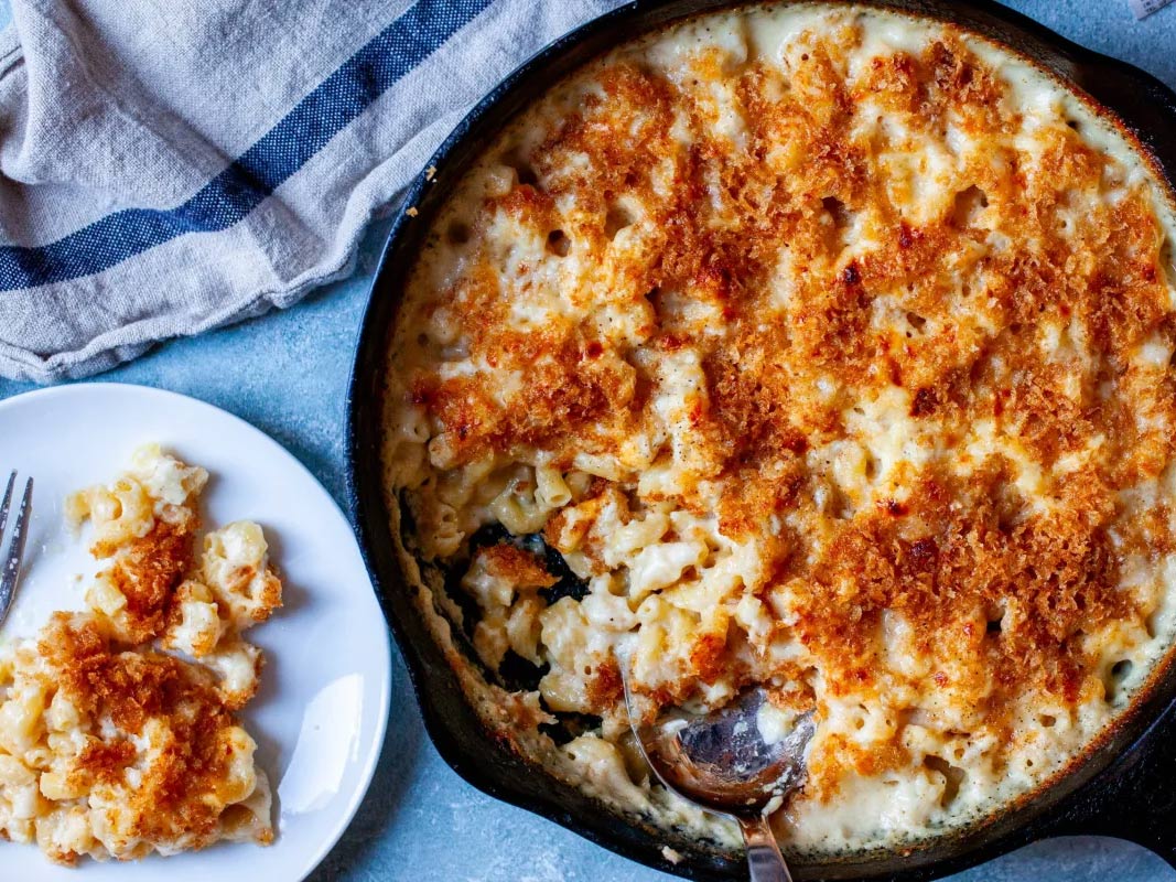 skillet-baked-mac-and-cheese-10-scaled Macaroni & CHeese